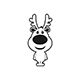 Cartoon - Reindeers -16